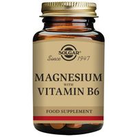 Solgar Magnesium with Vitamin B6 Tablets